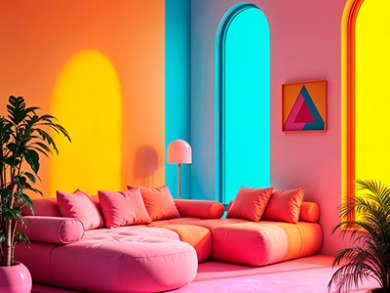Tend�ncias de pintura: como transformar paredes e tetos